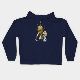 Deep Sea Diver - Big Daddy (Coloured) Kids Hoodie